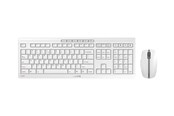 Tangentbord - Cherry STREAM DESKTOP RECHARGE - Tastatur & Mus set - Nordisk - Grå - JD-8560PN-0