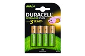 Battery - DURACELL Recharge Plus NiMH 750mAh Rechargeable AAA Battery 1.2V - 990234