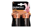 Battery - DURACELL D Plus 2-Pack - 141988