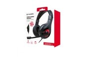 Spel Tillbehör - BigBen Interactive Stereo Gaming Headset V1 - Black/Red - Wired Headset - Nintendo Switch - SWITCHHEADSETV1