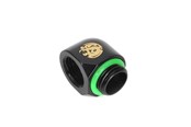 DIY vattenkylning - Bitspower G1/4" Matt Black 90-Degree IG1/4" Extender - BP-MBWP-C39