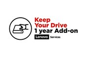 Tjänster och support - Lenovo Keep Your Drive Add On - extended service agreement - 1 year - 5PS0Q84400