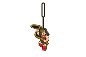 Skoltillbehör - LEGO DC Bag Tag WONDER WOMAN - 4002151-52505
