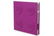 Skoltillbehör - LEGO Stationery Locking Notebook Violet with Gel Pen - 4003064-52438