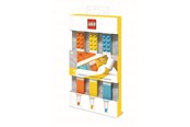 Skoltillbehör - Euromic LEGO Stationery Highlighters 3 pcs. ORANGE YELLOW TURQUOISE packed in colour box - 516857