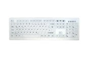 Tangentbord - Cherry MedicalKey AK-C8100 Sanitizable - Tangentbord - Tysk - Vit - AK-C8100F-U1-W/GE