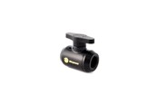DIY vattenkylning - Bitspower Matt Black Mini Valve With Black Handle - BP-MVV-MBK