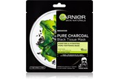 Ansiktsvård - Garnier Skin Pure Charcoal Black Sheet Mask with Seaweed Extract - 359347