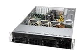 Chassi - Supermicro SCLA25TQC R609LP - Chassi - Server (Rack) - Svart - CSE-LA25TQC-R609LP