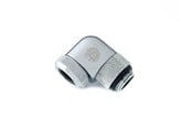 DIY vattenkylning - Bitspower Silver Shining Enhance Rotary G1/4" 90-Degree Multi-Link Adapter For OD 12MM - BP-E90RML
