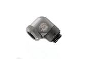 DIY vattenkylning - Bitspower Black Sparkle Enhance Rotary G1/4" 90-Degree Multi-Link Adapter For OD 12MM - BP-BSE90RML