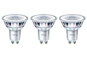 Glödlampor - Philips LED-glödlampa SceneSwitch 4.8W (50W) 822-827 36° 3-pack GU10 - 929002981856