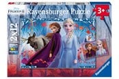 Pusselspel - Ravensburger Frozen 2: Journey into the Unknown 2x12p Golv - 10105009