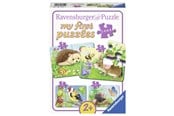Pusselspel - Ravensburger Sweet Garden Residents 2/4/6/8p - 10106952