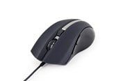 Mus - Gembird G-laser wired mouse - Mouse - Laser - 6 knappar - Svart - MUS-GU-02