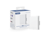 Smarta Hem - Aqara Smart Wall Switch H1 (with neutral) - Single Rocker White - WS-EUK03