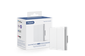 Smarta Hem - Aqara Smart Wall Switch H1 (no neutral) - Double Rocker - WS-EUK02