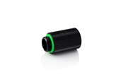 DIY vattenkylning - Bitspower G1/4" IG1/4" Extender Fitting - 25MM (Glorious Black) (2 PCS ) - TA-F62-GB