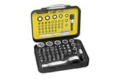 Verktyg - Stanley Set Of 39 1/4" Drive Bits (25mm) + 1 Magnetic Bit Holder With Lock Ring - 1-13-906