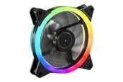 Chassi fläkt - Sharkoon SHARK Blades PWM RGB - Chassi fläkt - 120mm - Svart - 4044951034307
