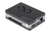 Chassi - Joy-It Manetic Plastic Case With Dual Fan - Chassi - Transparent - RB-CaseP4+03B