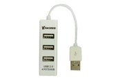 USB Hub - Vakoss TC-234UX - hub - 4 ports USB Hub - 4 porte - Vit - TC-234UX