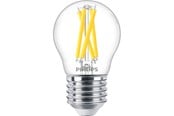Glödlampor - Philips LED-glödlampa Classic Mini-ball 3.4W/922-927 (40W) Clear WarmGlow Dimmable E27 - 929003013201