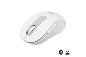 Mus - Logitech Signature M650 Wireless Off-White - Mouse - Optic - 5 knappar - Vit - 910-006255