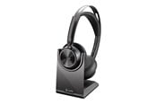 Hörlurar / Headset - Poly Voyager Focus 2 UC USB-A with Charge Stand for Microsoft Teams - 213727-02