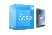 CPU - Intel Core i3-12100F Alder Lake CPU - 4 kärnor - 3.3 GHz - Intel LGA1700 - Intel Boxed (med kylare) - BX8071512100F