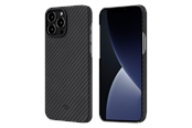 Mobile - Covers & Cases - PITAKA Apple iPhone 13 Pro Max MagEZ Case 2 - Black/Grey Twill - KI1301PM