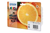 Skrivartillbehör-bläck-toner - Epson 33XL Multipack - 5-pack - XL - black yellow cyan magenta photo black - original - ink cartridge - C13T33574011
