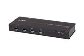 USB Hub - ATEN US3344I USB Hub - 4 porte - Svart - US3344I