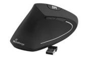Mus - MediaRange - vertical mouse - 2.4 GHz - black - Vertical mouse - Optic - 6 knappar - Svart - MROS233