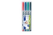 Skriv- och ritverktyg - Staedtler Universal pen Lumocolor non-p S 4pc - 311 WP4