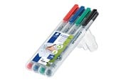 Skriv- och ritverktyg - Staedtler Universal pen Lumocolor non-p M 4pc - 315 WP4