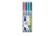 Skriv- och ritverktyg - Staedtler Universal pen Lumocolor non-p B 4pc - 312 WP4