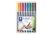 Skriv- och ritverktyg - Staedtler Universal pen Lumocolor perm B 8pcs - 314 WP8
