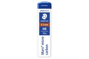 Skriv- och ritverktyg - Staedtler Mech.pen.lead Mars micro0.5 HB 12 x 12 pcs - 250 05-HB