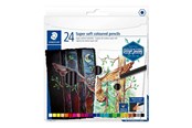 Skriv- och ritverktyg - Staedtler Coloured pencil soft24pcs 100% PEFC - 149C C24