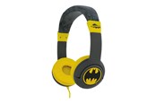 Hörlurar / Headset - OTL Batman-symbol - Barnhörlurar - Volymbegränsad 85dB max - DC0764