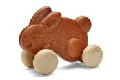 Babyleksaker - PLANTOYS Push along bunny - brown - PT-5732