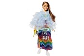 Dockor & Tillbehör - Barbie Blue Coat & Rainbow Dress - GYJ78