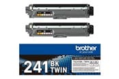 Skrivartillbehör-bläck-toner - Brother TN241BKTWIN / TN241 2-Pack Black Toner - TN241BKTWIN