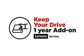 Tjänster och support - Lenovo Keep Your Drive Add On - extended service agreement - 1 year - 5PS0K26197