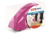 Tejp & lim - tesa Hand dispenser Pack-n-go for packaging tape Pink - 51113-00000-00