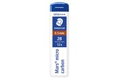 Skriv- och ritverktyg - Staedtler Mech.pen.lead Mars micro0.5 2B 12 x 12 pcs - 250 05-2B