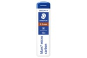 Skriv- och ritverktyg - Staedtler Mech.pen.lead Mars micro 0.5 H 12 x 12 pcs - 250 05-H