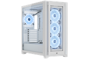 Chassi - Corsair iCUE 5000X RGB QL Edition - White - Chassi - Miditower - Vit - CC-9011233-WW