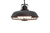 Terrassvärmare - HORTUS Terrassvärmare 600/1200/1800W takmonterad, fjärrkontroll, soft touch - 211-312
